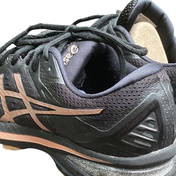 Asics Women's Size US 11 GT-2000 9 Running Shoes Black Rose Gold - Picture 8 of 11